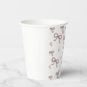 Gobelets En Papier Petite Miss Onederful Doodle Bow (Droite)