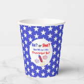 Gobelets En Papier Petite révélation de genre de fileteuse (Recto)