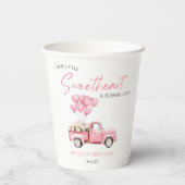 Gobelets En Papier Petite Saint-Valentin Anniversaire Fête (Verso)