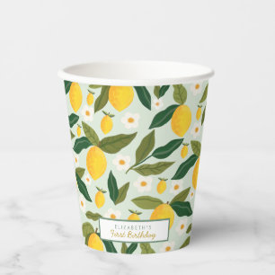 Gobelets En Papier Petite Sweetie Lemon anniversaire