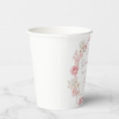 Gobelets En Papier Petites tasses de papier Citrouille blanches et ro (Droite)