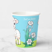 Gobelets En Papier Petites tasses de papier d'agneau (Gauche)