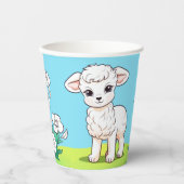 Gobelets En Papier Petites tasses de papier d'agneau (Recto)