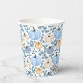 Gobelets En Papier Petites tasses de papier d'anniversaire citrouille (Recto)