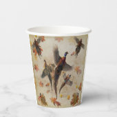 Gobelets En Papier Phéasants, Phéasants Pour Toujours (Verso)