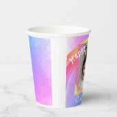 Gobelets En Papier Photo Birthday Paper Cups (Droite)