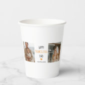 Gobelets En Papier Photo & Bon thanksgiving moderne Papa (Recto)