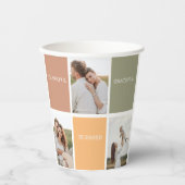 Gobelets En Papier Photo de collection familiale | Merci béni Gratefu (Recto)