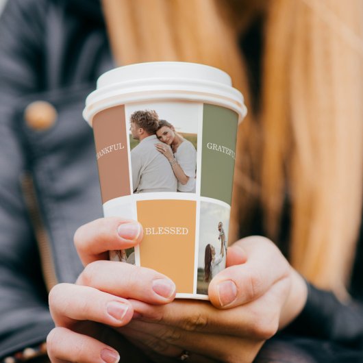 Gobelets En Papier Photo de collection familiale | Merci béni Gratefu