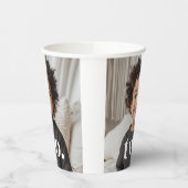 Gobelets En Papier Photo du 2e anniversaire - deux (Gauche)