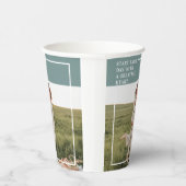 Gobelets En Papier Photo moderne Green Famille Jolie Cadeau (Droite)