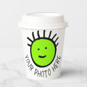 Gobelets En Papier Photo personnalisée CUPS DE PAPIER 8 PARTIES avec  (Recto)