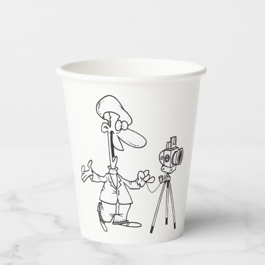 Gobelets En Papier Photographe (Recto)