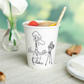 Gobelets En Papier Photographe