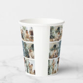 Gobelets En Papier Photos Multi Holiday | Merry Christmas | (Droite)