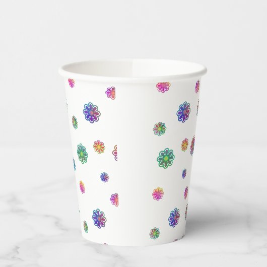 Gobelets En Papier Pick a Posy (Gauche)