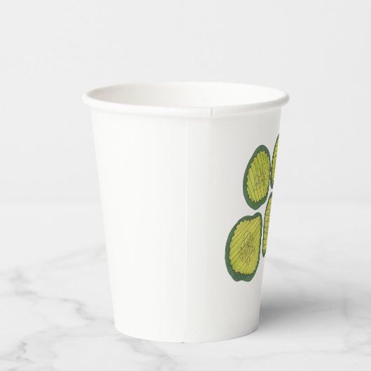 Gobelets En Papier Picket Chips Sweet Picks Alimentation Kasher Dill (Droite)