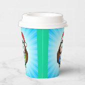 Gobelets En Papier Pickleball Paddle (Droite)