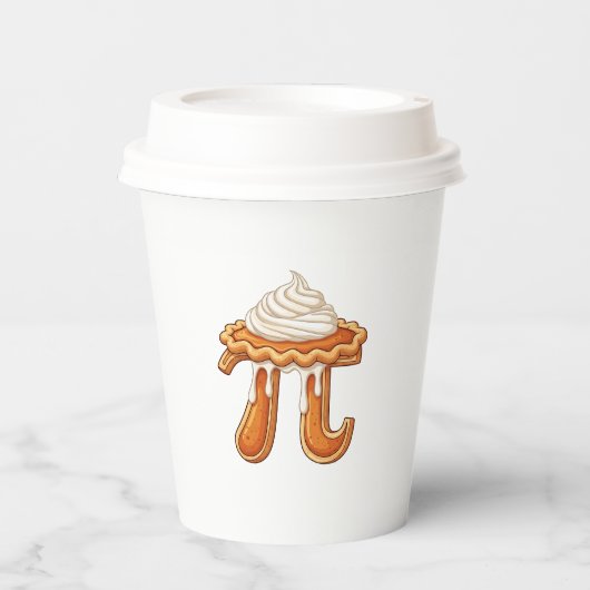 Gobelets En Papier Pie-Pi Desert (Recto)