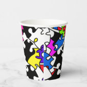 Gobelets En Papier Pièces de puzzle (Droite)