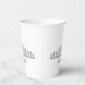 Gobelets En Papier Pièces d'échecs Design Paper Cup (Gauche)