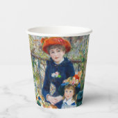 Gobelets En Papier Pierre-Auguste Renoir - Deux soeurs sur la terrass (Verso)