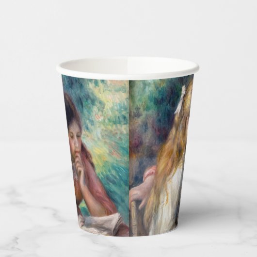 Gobelets En Papier Pierre-Auguste Renoir - Lecture (Gauche)