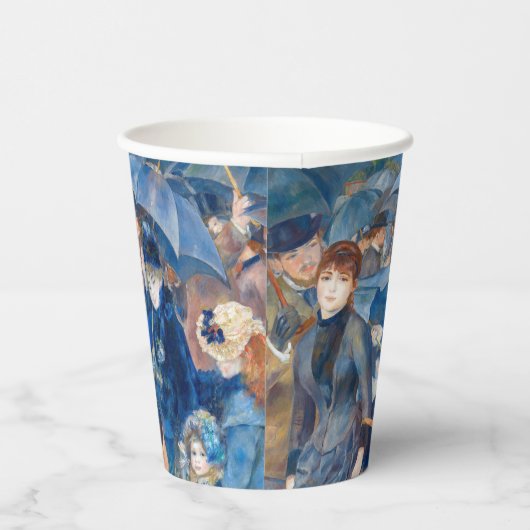 Gobelets En Papier Pierre-Auguste Renoir - Les Parapluies (Droite)