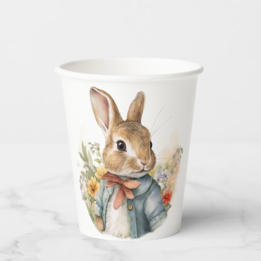 Gobelets En Papier Pierre de lapin (Recto)