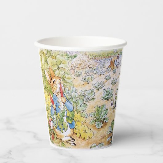 Gobelets En Papier Pierre le lapin (Recto)