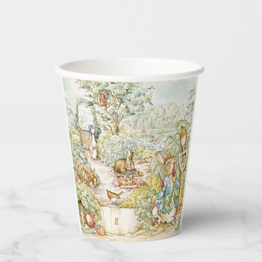 Gobelets En Papier Pierre le lapin (Recto)