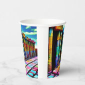 Gobelets En Papier Pierres psychédéliques (Droite)