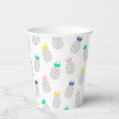 Gobelets En Papier Pineapples (Recto)