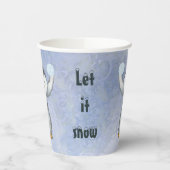 Gobelets En Papier Pingouin  (Gauche)