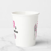 Gobelets En Papier Pink 50 et fabuleux Anniversaire papier (Gauche)