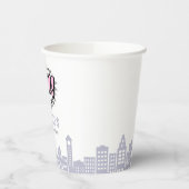 Gobelets En Papier Pink Comics Livre Superhero Anniversaire (Gauche)