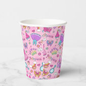 Gobelets En Papier Pink Fairytale Princess (Droite)