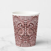 Gobelets En Papier Pink Flower Paper Cups (Droite)