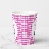 Gobelets En Papier Pink Golf Panier Bébé Fournitures Baby shower (Droite)