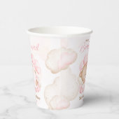 Gobelets En Papier Pink On Peut Attendre Des Tasses De Papier Baby sh (Droite)