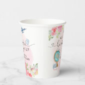 Gobelets En Papier Pink ONE derful World Girls 1er premier anniversai (Droite)