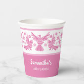 Gobelets En Papier Pink otomi c'est une fille merci (Recto)