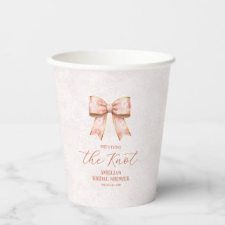 Gobelets En Papier Pink Sakura Ribbon – Japanese-Inspired