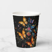 Gobelets En Papier pin's (Verso)