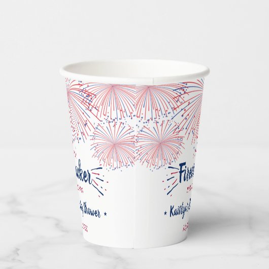 Gobelets En Papier Pirate En Chemin ! baby shower 4 juillet (Droite)