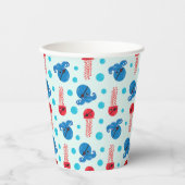 Gobelets En Papier Pirate Octopus, Pirate Jellyfish, Sea Animaux (Recto)