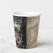 Gobelets En Papier Pirate Skeleton sur la Beach Birthday Party (Droite)