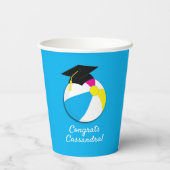 Gobelets En Papier Piscine Party Beach Ball (Verso)