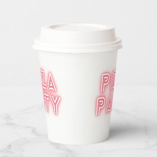 Gobelets En Papier Pizza (Gauche)