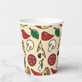 Gobelets En Papier Pizza (Droite)